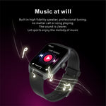Qx5 1.96 inch BT5.2 Smart Sport Watch, Support Bluetooth Call / Sleep / Blood Oxygen / Temperature / Heart Rate / Blood Pressure Health Monitor