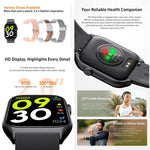 GS7 2.0 inch Fitness Health Smart Watch, BT Call / Heart Rate / Blood Pressure / MET