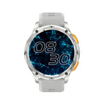LEMFO AK59 1.43인치 AMOLED 원형 스크린 실리콘 스트랩 스마트워치