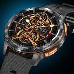 AK59 1.43 inch AMLOED Round Screen Steel Strap Smart Watch