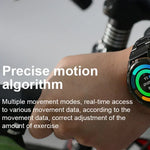 AK59 1.43 inch AMLOED Round Screen Steel Strap Smart Watch