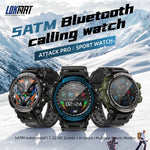 LOKMAT ATTACK Pro 1.39인치 BT5.1 스마트 스포츠워치, 블루투스 통화 / 수면 / 심박수 / 혈압 건강 모니터 지원