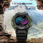 LOKMAT ATTACK Pro 1.39인치 BT5.1 스마트 스포츠워치, 블루투스 통화 / 수면 / 심박수 / 혈압 건강 모니터 지원