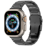 I자형 티타늄 메탈 시계 밴드, Apple Watch SE 2023 44mm용, Apple Watch SE 2023 40mm용, Apple Watch Ultra 2 49mm용, Apple Watch 시리즈 9 45mm용, Apple Watch 시리즈 9 41mm용, Apple Watch Ultra 49mm용, Apple Watch 시리즈 8 41mm용