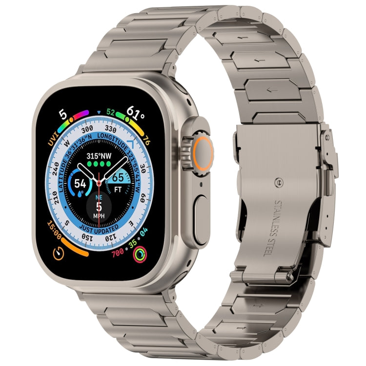 I자형 티타늄 메탈 시계 밴드, Apple Watch SE 2023 44mm용, Apple Watch SE 2023 40mm용, Apple Watch Ultra 2 49mm용, Apple Watch 시리즈 9 45mm용, Apple Watch 시리즈 9 41mm용, Apple Watch Ultra 49mm용, Apple Watch 시리즈 8 41mm용