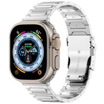 I자형 티타늄 메탈 시계 밴드, Apple Watch SE 2023 44mm용, Apple Watch SE 2023 40mm용, Apple Watch Ultra 2 49mm용, Apple Watch 시리즈 9 45mm용, Apple Watch 시리즈 9 41mm용, Apple Watch Ultra 49mm용, Apple Watch 시리즈 8 41mm용