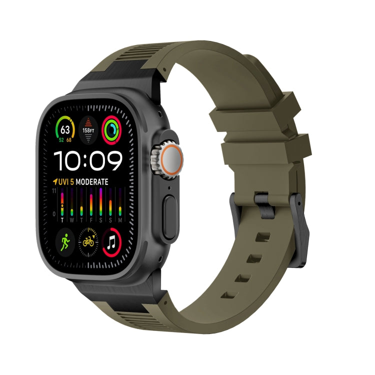 Loners 액체 실리콘 시계 밴드, Apple Watch SE 2023 44mm용, Apple Watch Ultra 2 49mm용, Apple Watch 시리즈 9 45mm용