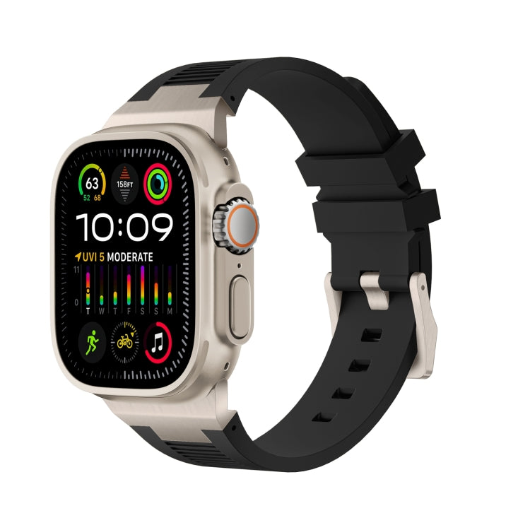 Loners 액체 실리콘 시계 밴드, Apple Watch SE 2023 44mm용, Apple Watch Ultra 2 49mm용, Apple Watch 시리즈 9 45mm용