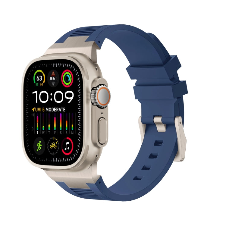 Loners 액체 실리콘 시계 밴드, Apple Watch SE 2023 44mm용, Apple Watch Ultra 2 49mm용, Apple Watch 시리즈 9 45mm용