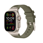 Loners 액체 실리콘 시계 밴드, Apple Watch SE 2023 44mm용, Apple Watch Ultra 2 49mm용, Apple Watch 시리즈 9 45mm용