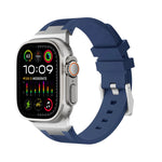 Loners 액체 실리콘 시계 밴드, Apple Watch SE 2023 44mm용, Apple Watch Ultra 2 49mm용, Apple Watch 시리즈 9 45mm용