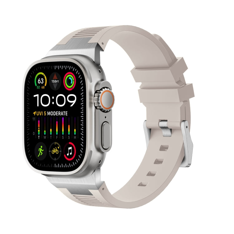 Loners 액체 실리콘 시계 밴드, Apple Watch SE 2023 44mm용, Apple Watch Ultra 2 49mm용, Apple Watch 시리즈 9 45mm용
