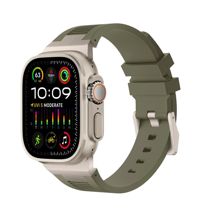 Loners 액체 실리콘 시계 밴드, Apple Watch Ultra 49mm용, Apple Watch 시리즈 8 45mm용, Apple Watch SE 2022 44mm용