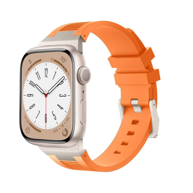 Loners 액체 실리콘 시계 밴드, Apple Watch 시리즈 7 45mm용, Apple Watch SE 44mm용, Apple Watch 시리즈 6 44mm용
