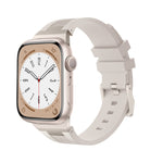 Loners 액체 실리콘 시계 밴드, Apple Watch 시리즈 7 45mm용, Apple Watch SE 44mm용, Apple Watch 시리즈 6 44mm용