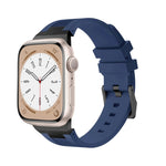 Loners 액체 실리콘 시계 밴드, Apple Watch 시리즈 5 44mm용, Apple Watch 시리즈 4 44mm용, Apple Watch 시리즈 3 42mm용