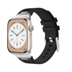 Loners 액체 실리콘 시계 밴드, Apple Watch 시리즈 5 44mm용, Apple Watch 시리즈 4 44mm용, Apple Watch 시리즈 3 42mm용