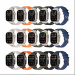 Loners 액체 실리콘 시계 밴드, Apple Watch 시리즈 5 44mm용, Apple Watch 시리즈 4 44mm용, Apple Watch 시리즈 3 42mm용