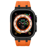 스톤 그레인 액체 실리콘 시계 밴드, Apple Watch 시리즈 8 45mm용, Apple Watch SE 2022 44mm용, Apple Watch 시리즈 7 45mm용, Apple Watch SE 44mm용