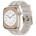 스톤 그레인 액체 실리콘 시계 밴드, Apple Watch 시리즈 8 45mm용, Apple Watch SE 2022 44mm용, Apple Watch 시리즈 7 45mm용, Apple Watch SE 44mm용