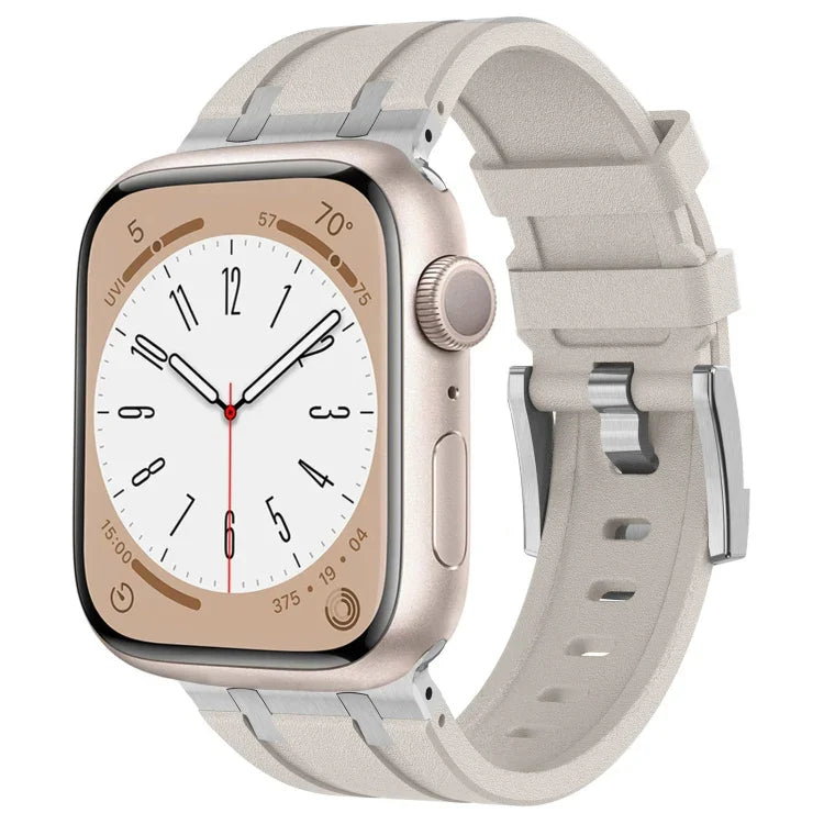 스톤 그레인 액체 실리콘 시계 밴드, 애플 워치 시리즈 2 42mm용, 애플 워치 42mm용