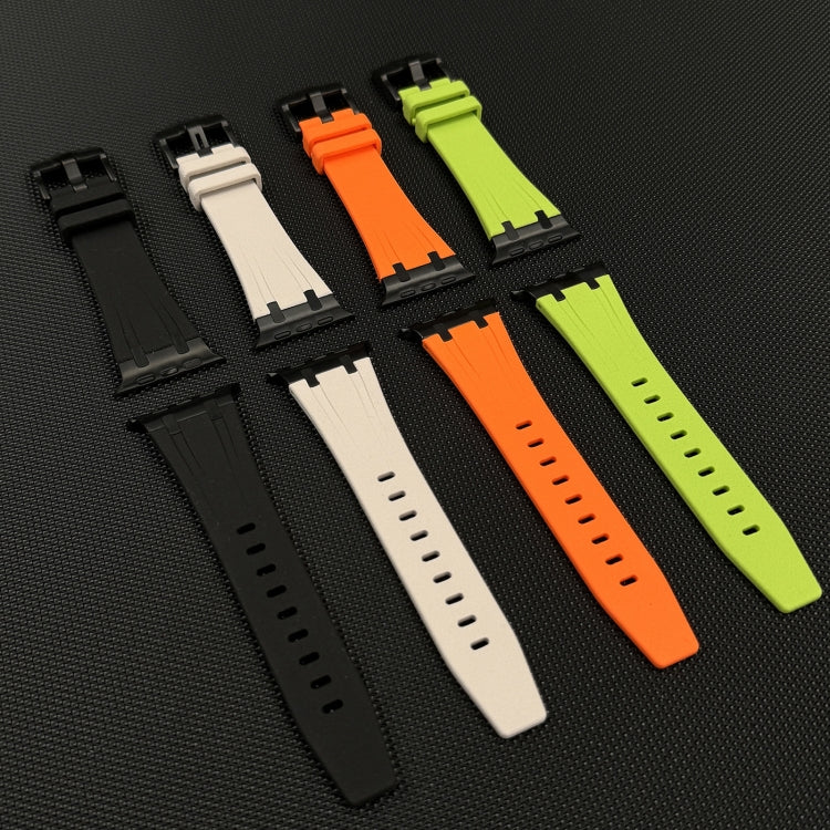 스톤 그레인 액체 실리콘 시계 밴드, Apple Watch 시리즈 8 45mm용, Apple Watch SE 2022 44mm용, Apple Watch 시리즈 7 45mm용, Apple Watch SE 44mm용