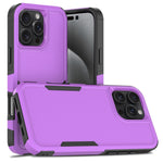 2-in-1 PC + TPU 휴대폰 케이스, iPhone 17e / 16e용, iPhone 17 Pro Max용, iPhone 17 Pro용, iPhone 17용, iPhone Air용, iPhone 16 Pro Max용, iPhone 16 Pro용, iPhone 16 Plus용