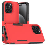 2-in-1 PC + TPU 휴대폰 케이스, iPhone 17e / 16e용, iPhone 17 Pro Max용, iPhone 17 Pro용, iPhone 17용, iPhone Air용, iPhone 16 Pro Max용, iPhone 16 Pro용, iPhone 16 Plus용