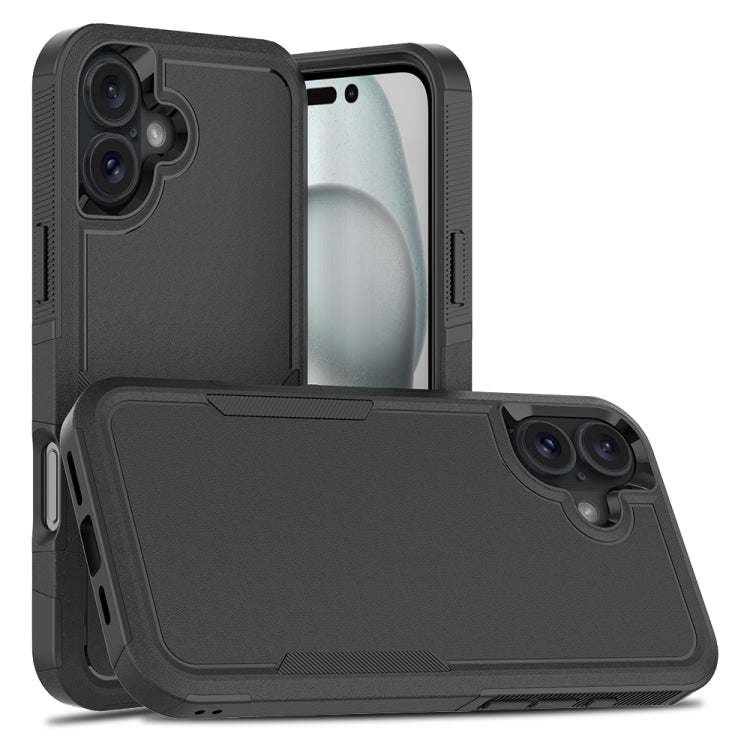 2-in-1 PC + TPU 휴대폰 케이스, iPhone 17e / 16e용, iPhone 17 Pro Max용, iPhone 17 Pro용, iPhone 17용, iPhone Air용, iPhone 16 Pro Max용, iPhone 16 Pro용, iPhone 16 Plus용
