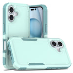 2 in 1 PC + TPU 휴대폰 케이스, 아이폰 16용, 아이폰 15 프로 맥스용, 아이폰 15 프로용, 아이폰 15 플러스용, 아이폰 15용, 아이폰 SE 2022 / 2020 / 8 / 7 / 6용, 아이폰 X / XS용, 아이폰 XR용