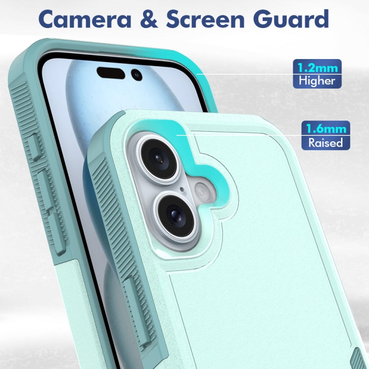 2 in 1 PC + TPU 휴대폰 케이스, 아이폰 16용, 아이폰 15 프로 맥스용, 아이폰 15 프로용, 아이폰 15 플러스용, 아이폰 15용, 아이폰 SE 2022 / 2020 / 8 / 7 / 6용, 아이폰 X / XS용, 아이폰 XR용