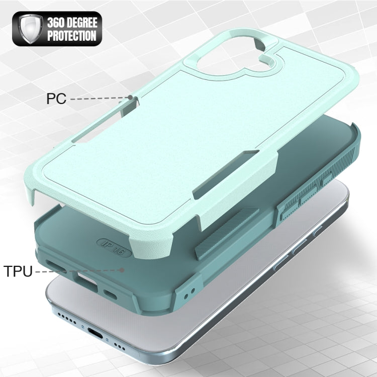 2 in 1 PC + TPU 휴대폰 케이스, 아이폰 16용, 아이폰 15 프로 맥스용, 아이폰 15 프로용, 아이폰 15 플러스용, 아이폰 15용, 아이폰 SE 2022 / 2020 / 8 / 7 / 6용, 아이폰 X / XS용, 아이폰 XR용