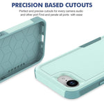 2-in-1 PC + TPU 휴대폰 케이스, iPhone 17e / 16e용, iPhone 17 Pro Max용, iPhone 17 Pro용, iPhone 17용, iPhone Air용, iPhone 16 Pro Max용, iPhone 16 Pro용, iPhone 16 Plus용