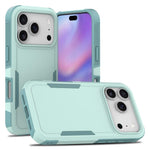 2-in-1 PC + TPU 휴대폰 케이스, iPhone 17e / 16e용, iPhone 17 Pro Max용, iPhone 17 Pro용, iPhone 17용, iPhone Air용, iPhone 16 Pro Max용, iPhone 16 Pro용, iPhone 16 Plus용