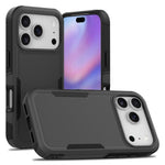 2-in-1 PC + TPU 휴대폰 케이스, iPhone 17e / 16e용, iPhone 17 Pro Max용, iPhone 17 Pro용, iPhone 17용, iPhone Air용, iPhone 16 Pro Max용, iPhone 16 Pro용, iPhone 16 Plus용