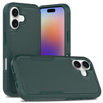 2-in-1 PC + TPU 휴대폰 케이스, iPhone 17e / 16e용, iPhone 17 Pro Max용, iPhone 17 Pro용, iPhone 17용, iPhone Air용, iPhone 16 Pro Max용, iPhone 16 Pro용, iPhone 16 Plus용