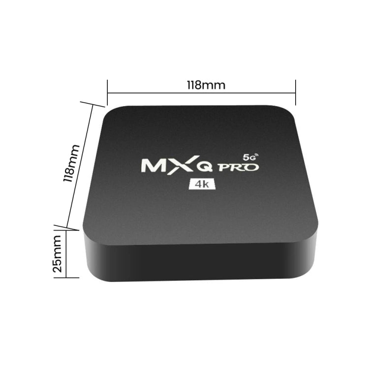 MXQ Pro RK3228A 쿼드 코어 CPU 4K HD 네트워크 셋톱 박스, 2GB+16GB