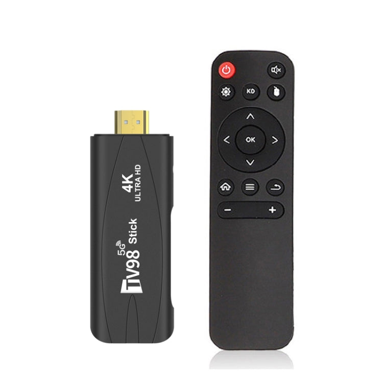 TV98 Rockchip 3228A 쿼드 코어 4K HD 블루투스 안드로이드 TV 스틱, Rockchip 3228A 4K, 4GB+32GB, 2GB+16GB
