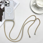 MagSafe 자석 PC + TPU 휴대폰 케이스와 스트랩, 아이폰 14 프로 맥스용, 아이폰 13 프로 맥스용, 아이폰 13 프로용, 아이폰 13용