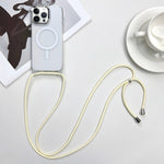 MagSafe 자석 PC + TPU 휴대폰 케이스와 스트랩, 아이폰 14 프로 맥스용, 아이폰 13 프로 맥스용, 아이폰 13 프로용, 아이폰 13용