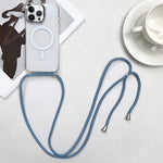MagSafe 자석 PC + TPU 휴대폰 케이스와 스트랩, 아이폰 14 프로 맥스용, 아이폰 13 프로 맥스용, 아이폰 13 프로용, 아이폰 13용