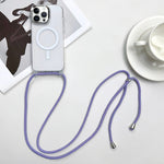 MagSafe 자석 PC + TPU 휴대폰 케이스와 스트랩, 아이폰 14 프로 맥스용, 아이폰 13 프로 맥스용, 아이폰 13 프로용, 아이폰 13용