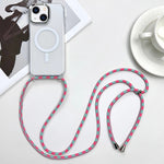 MagSafe 자석 PC + TPU 휴대폰 케이스와 스트랩, 아이폰 14 프로 맥스용, 아이폰 13 프로 맥스용, 아이폰 13 프로용, 아이폰 13용