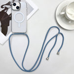 MagSafe 자석 PC + TPU 휴대폰 케이스와 스트랩, 아이폰 14 프로 맥스용, 아이폰 13 프로 맥스용, 아이폰 13 프로용, 아이폰 13용