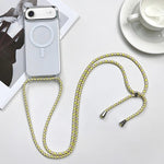 MagSafe 자석 PC + TPU 휴대폰 케이스 스트랩 포함, 아이폰 Air용, 아이폰 16 Pro Max용, 아이폰 16 Pro용, 아이폰 16 Plus용