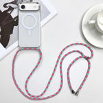 MagSafe 자석 PC + TPU 휴대폰 케이스 스트랩 포함, 아이폰 Air용, 아이폰 16 Pro Max용, 아이폰 16 Pro용, 아이폰 16 Plus용