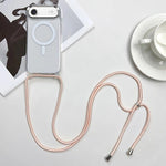 MagSafe 자석 PC + TPU 휴대폰 케이스 스트랩 포함, 아이폰 Air용, 아이폰 16 Pro Max용, 아이폰 16 Pro용, 아이폰 16 Plus용