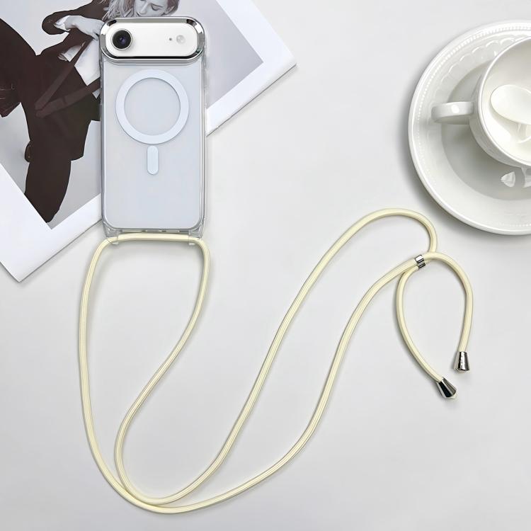 MagSafe 자석 PC + TPU 휴대폰 케이스 스트랩 포함, 아이폰 Air용, 아이폰 16 Pro Max용, 아이폰 16 Pro용, 아이폰 16 Plus용