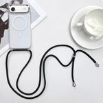 MagSafe 자석 PC + TPU 휴대폰 케이스 스트랩 포함, 아이폰 Air용, 아이폰 16 Pro Max용, 아이폰 16 Pro용, 아이폰 16 Plus용