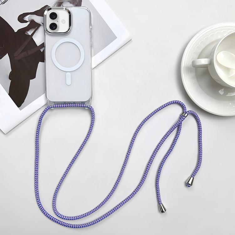 MagSafe 자석 PC + TPU 휴대폰 케이스 스트랩 포함, 아이폰 Air용, 아이폰 16 Pro Max용, 아이폰 16 Pro용, 아이폰 16 Plus용
